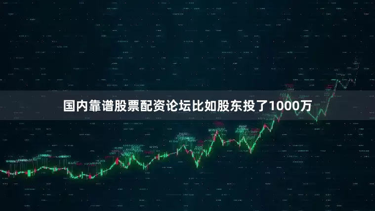 国内靠谱股票配资论坛比如股东投了1000万