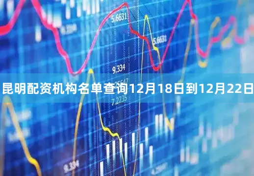 昆明配资机构名单查询12月18日到12月22日